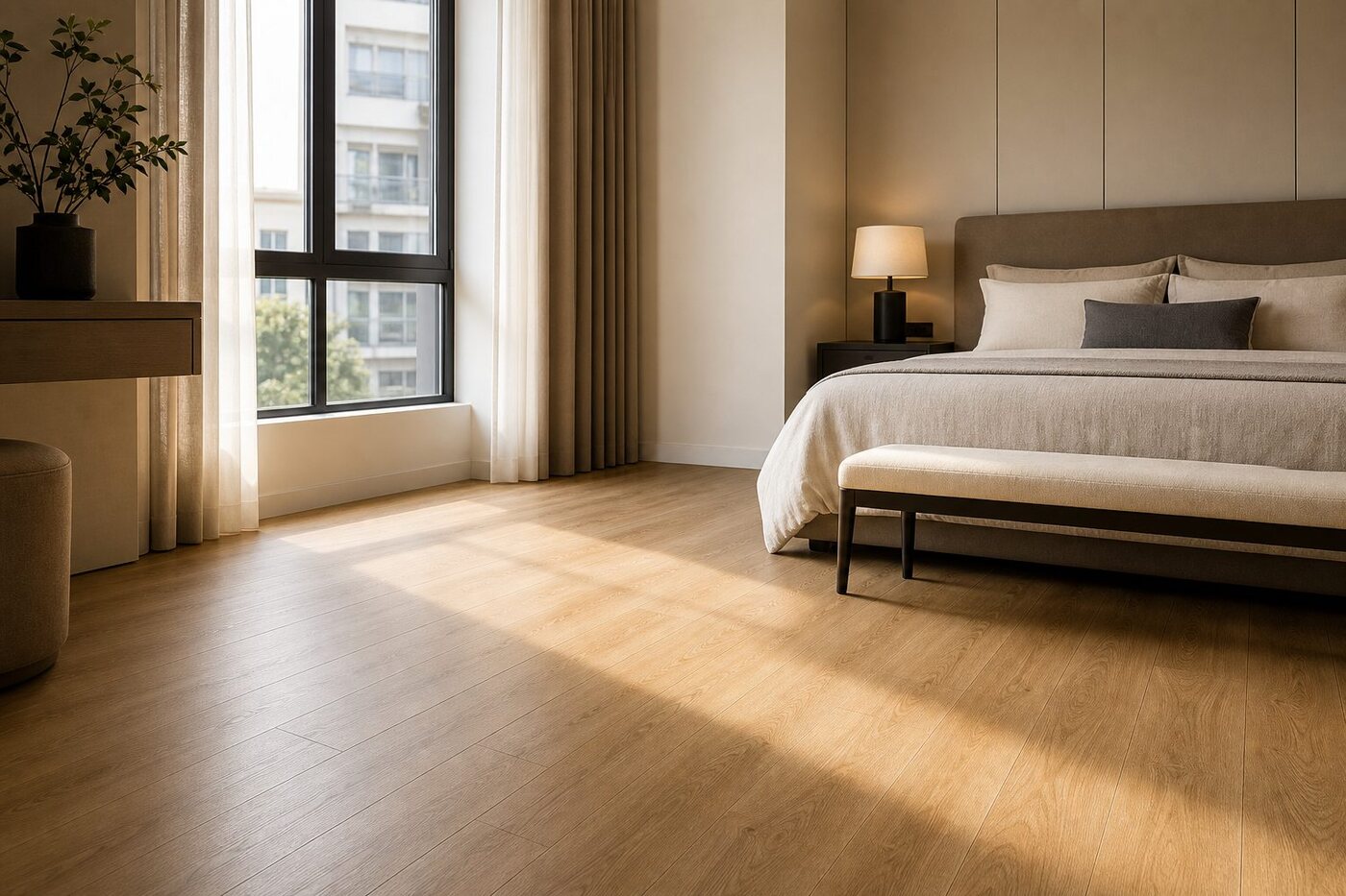 Low & Slow, Bedroom interior by Porterbox Studio