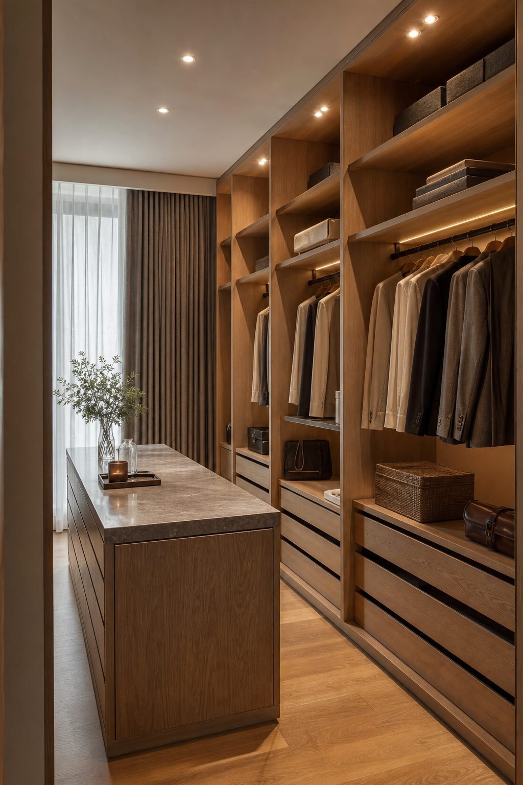 The Walk-In, Wardrobe interior by Porterbox Studio